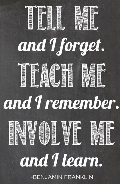 Involve me