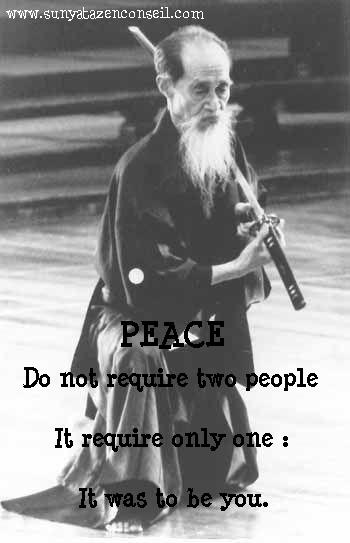 Only peace